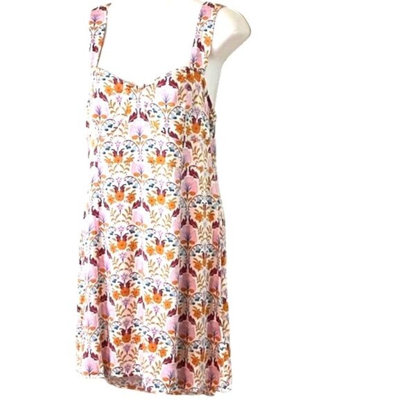 NWT Free People Sasha Mini Dress Ivory Combo - Picture 7 of 15